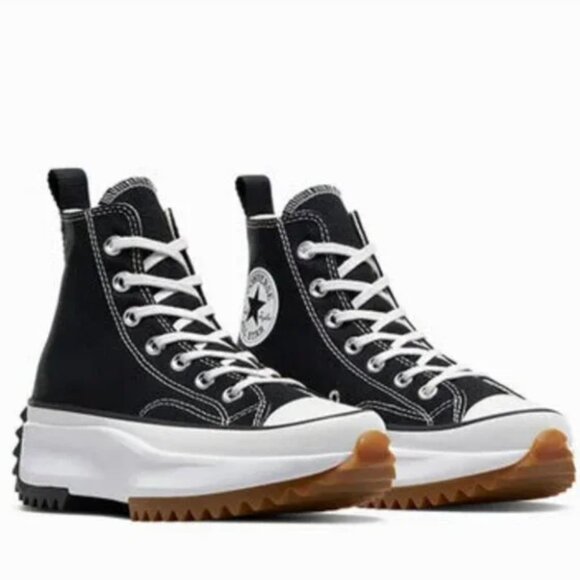 CONVERSE Black Run Star Hike Canvas Platform - Picture 1 of 7